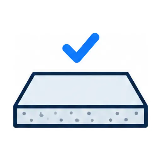 Schematic: Sound slab, no repairs needed