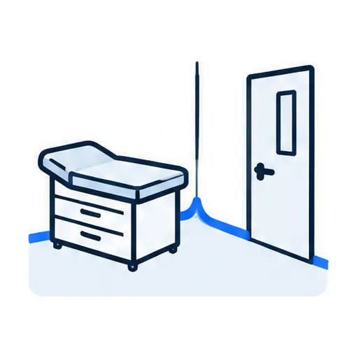 Schematic icon: Clinic Floor Coating